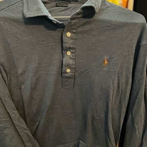 Ralph Lauren - Mens LS Pima soft touch shirt - L